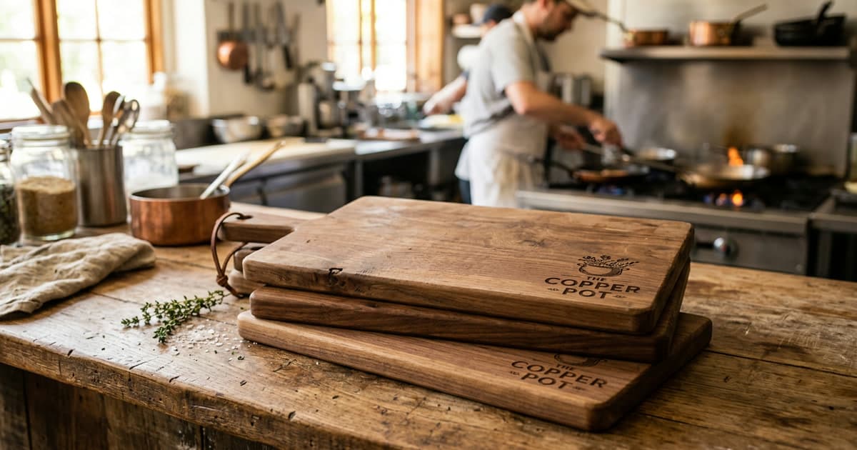 Designing a Custom Serving Board for Your Business