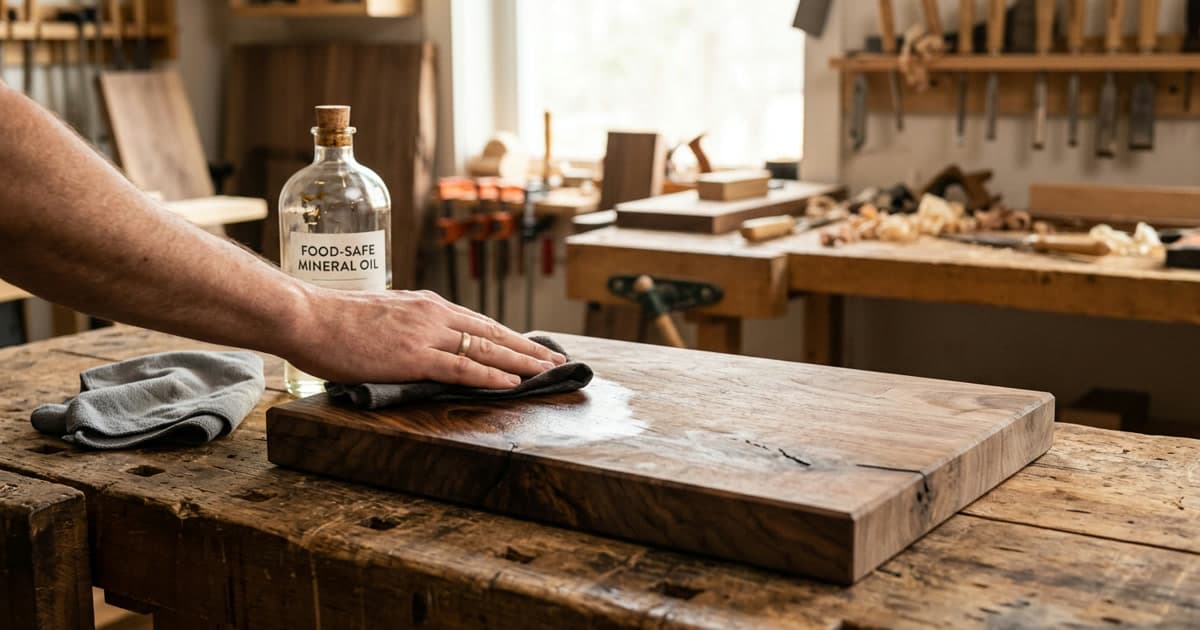 Food-Safe Finishes: What They Are and Why They Matter