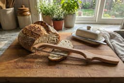 Oak Bread Bow - Front View